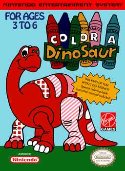 Color a Dinosaur Nes